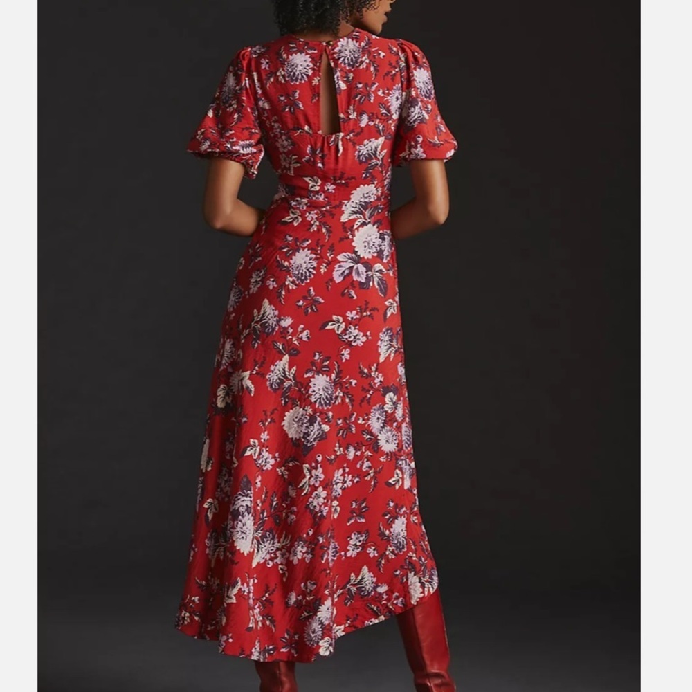 Anthropologie (Maeve) Puff Sleeve Dress - Picture 2 of 4